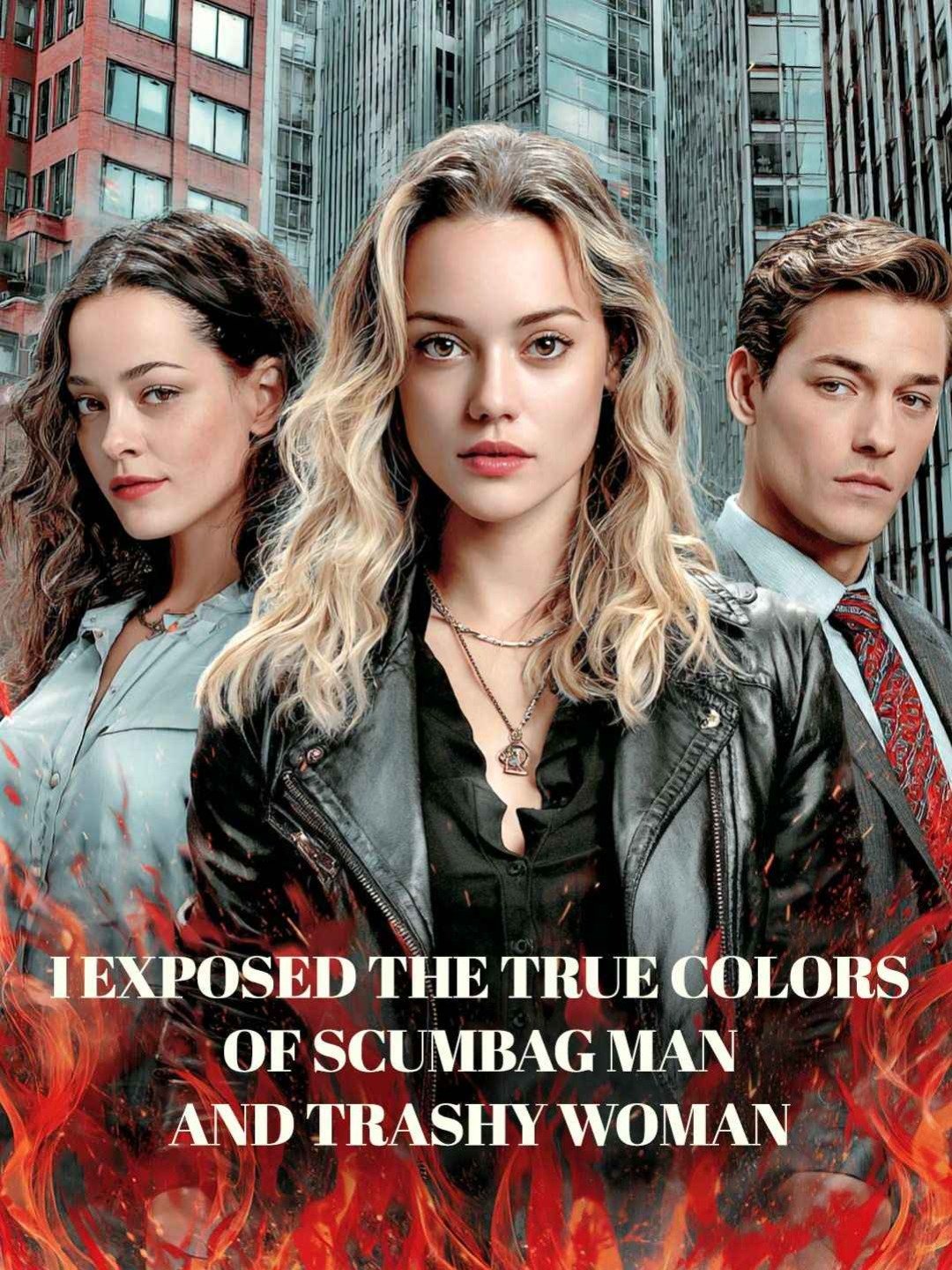 I exposed the true colors of scumbag man and trashy woman